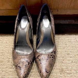 Alfani Snakeskin heels